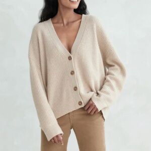 Jenni Kayne Cropped Cashmere Cardigan